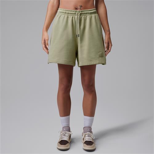 Jordan Flight Fleece-shorts til kvinder - grøn