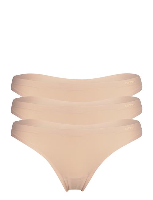 aim´n | Nude Invisible Thong 3-Pack | M