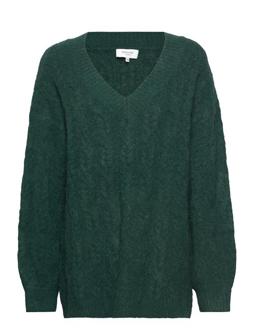 Rosemunde | Cable Knit V-Neck | L/XL