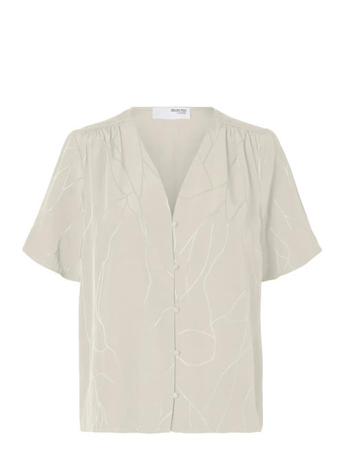 Selected | Slfdimitra Ss Jacquard Top B | 34