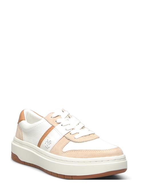 Lauren Ralph Lauren | Harlie Color-Blocked Leather Sneaker | 38