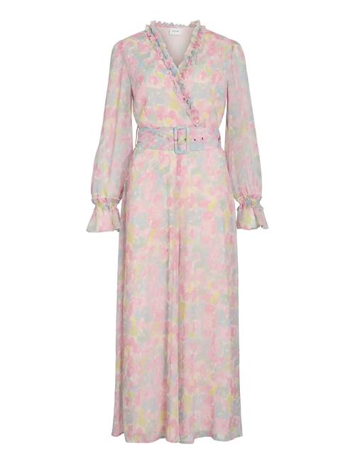 Vila | Viemma L/S Belt Maxi Dress/Dc/Ka | 42