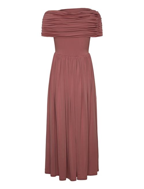 Malina | Ariel Off Shoulder Jersey Midi Dress | XL