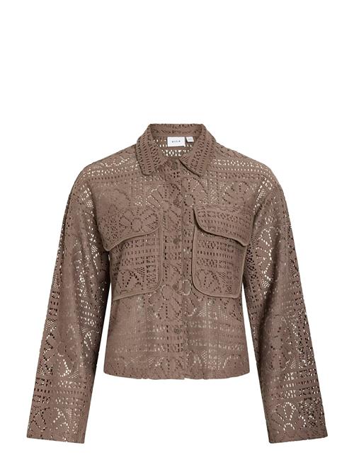 Vila | Vimerinda Crochet L/S Shirt - Noos | M