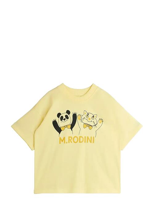 Mini Rodini | Panda & Cat Sp Ss Tee | 80/86