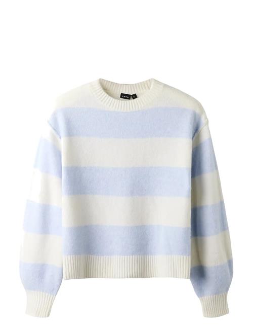LMTD | Nlfbynthe Stripe Ls Short Knit | 146-152