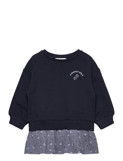 Mango | Floral Sweatshirt Dress | 3-4