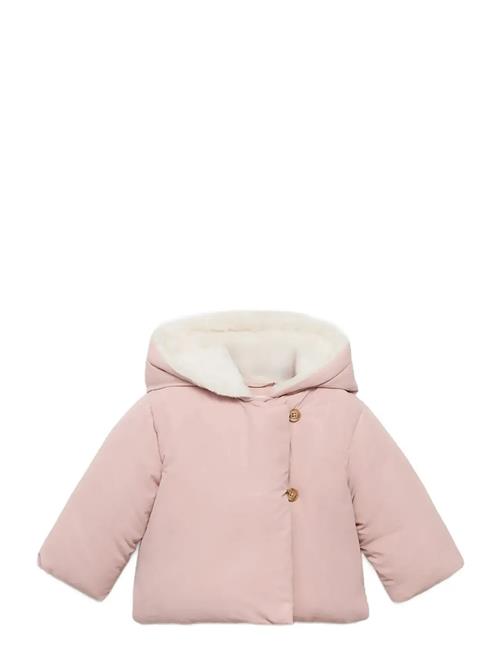 Mango | Anorak With Shearling-Effect Hood | 18-24M