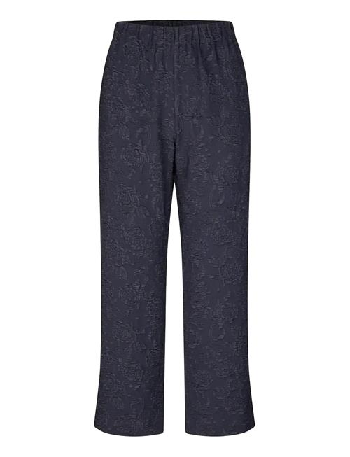 STINE GOYA | Stretch Jacquard, Elasticated Waistband Cropped Pants | S