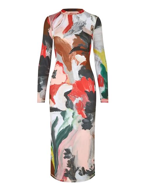 STINE GOYA | Stocking Jersey, Pullover Long Sleeve Midi Dress | XL/XXL