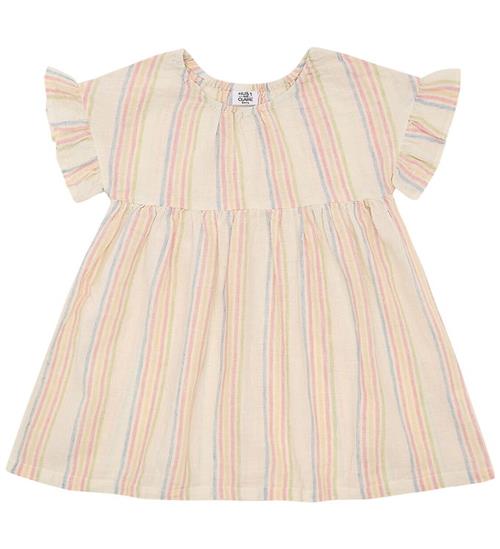 Hust and Claire Kjole - Bomuld/Hør - Karoline - Whisper m. Strip