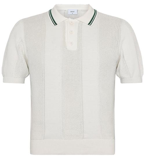 Grunt Polo - Strikket - GrRowe - Off White