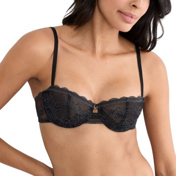 Triumph BH Comfort Allure Balconette Bra Sort E 75 Dame