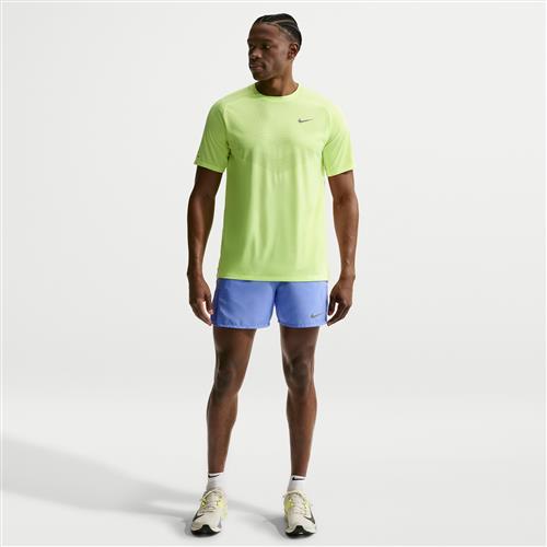 Nike Miler Dri-FIT-løbeshorts (13 cm) med indershorts til mænd - blå