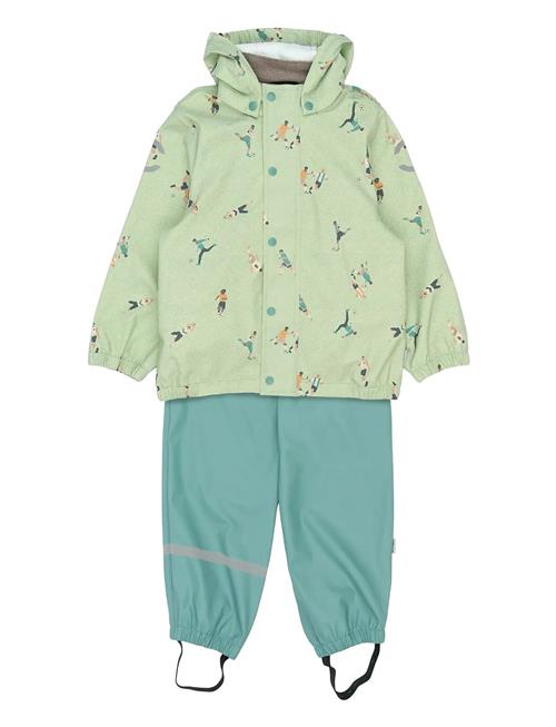 mikk-line | Pu Rain Set Aop W. Susp/104 | 110