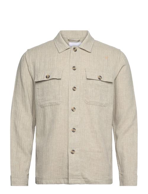 Lindbergh | Cotton Linen Overshirt L/S | XXL