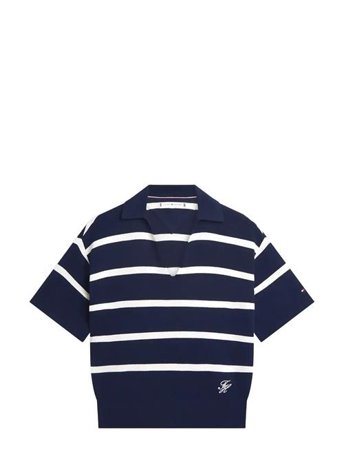 Tommy Hilfiger | Co Full Needle Polo Ss Swt | L