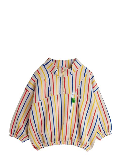 Mini Rodini | Clover Emb Half Zip Sweatshirt | 140/146