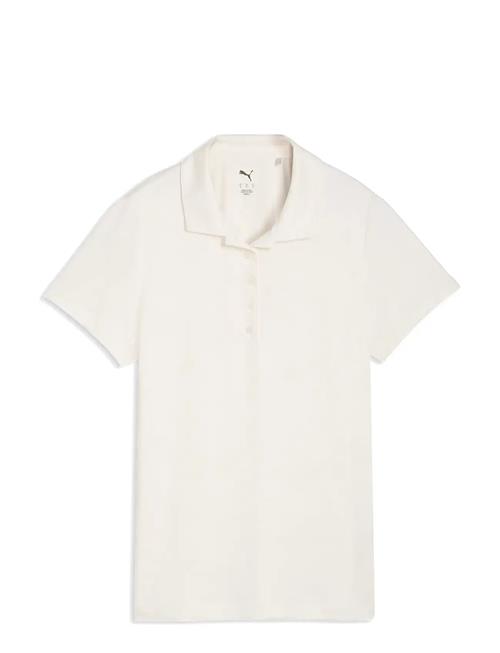 PUMA Golf | W Floral Lace Jacquard Ss Polo | S