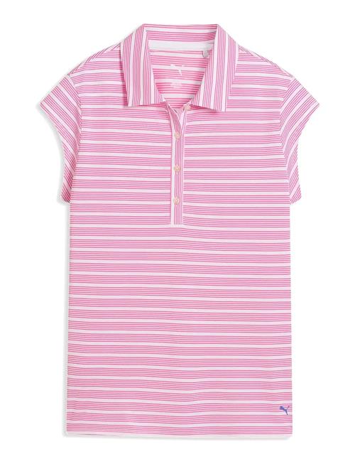 PUMA Golf | W Pique Yd Stripe Cap Sleeve | M