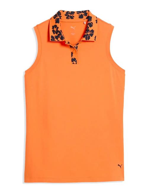 PUMA Golf | W Modalon Floral Rib Sl Polo | L