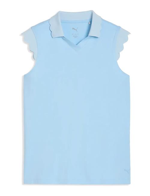 PUMA Golf | Girls Cloudspun Scallop Sleeve Polo | 128