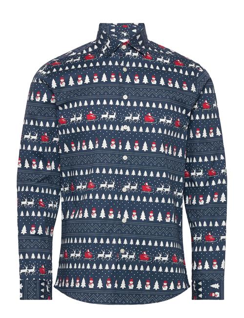 Lindbergh | Aop Christmas Shirt L/S | L