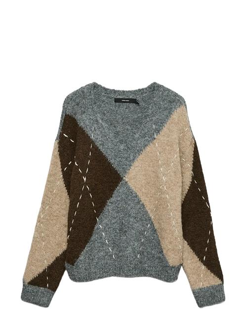 Vero Moda | Vmbliss Ls V-Neck Handstitch Pullover Ga | S