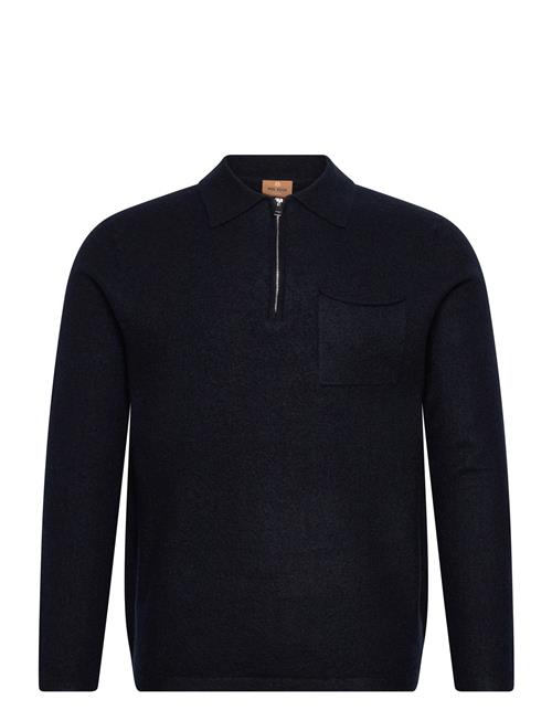 Mos Mosh Gallery | Mmgryan Boil Zip Polo Pullover | XXL
