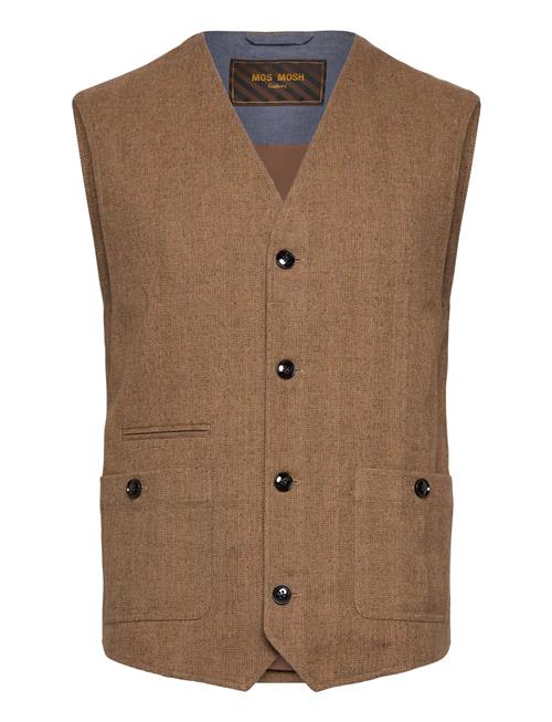Mos Mosh Gallery | Mmgconor Herringbone Waistcoat | 50