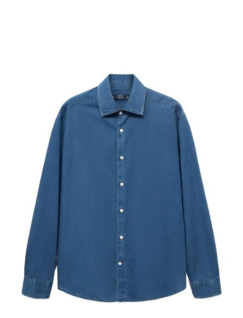 Mango | 100 Cotton Chambray Shirt | XXL
