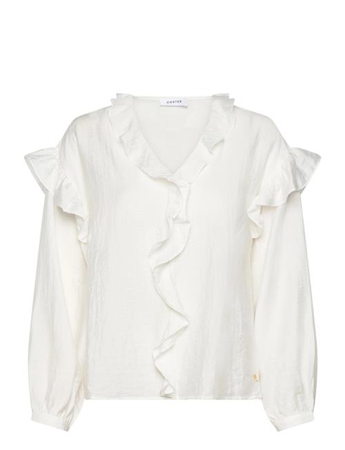 Coster Copenhagen | Longsleeved Blouse With Frills | 34