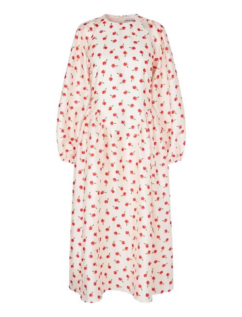 STINE GOYA | Flat Textured Poly, Long Sleeve Voluminous Dress | L