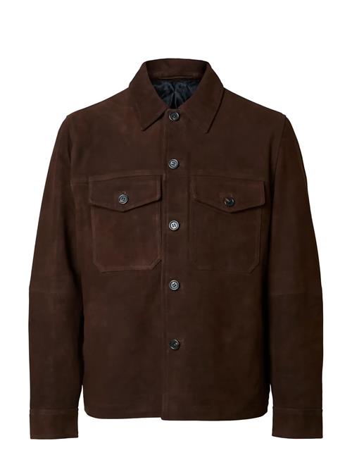 Selected | Slhthom Suede Overshirt Noos | M