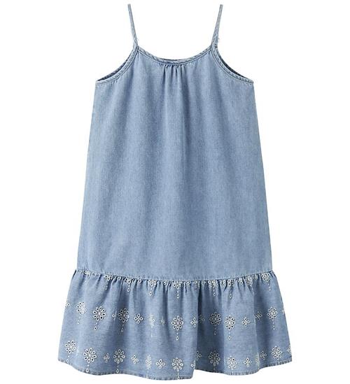 Name It Kjole - NkfHaven - Light Blue Denim/ANGLAISE