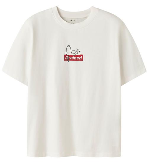 LMTD T-shirt - NlNaffy - White Alyssum