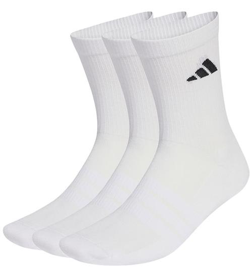 adidas Performance Strømper - 3-pak - Ess Crew - White/White/Bla