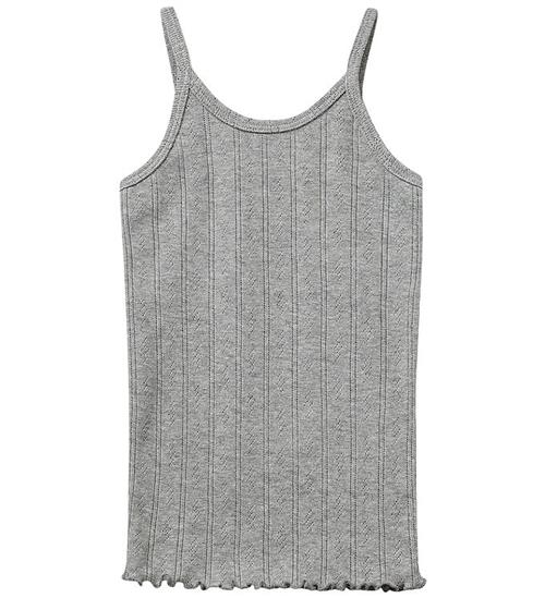 Sofie Schnoor Undertrøje - Noos - FaunaSK - Gråmeleret m. Hulmøn