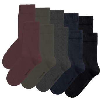 Björn Borg Strømper 10P Essential Long Socks Flerfarvet-2 Str 36/40 Herre