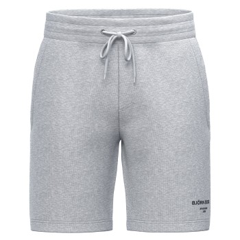 Björn Borg Essential Sweatshorts Men Cotton Blend Lysegrå Large Herre