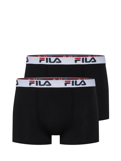 FILA Boksershorts  sort / hvid
