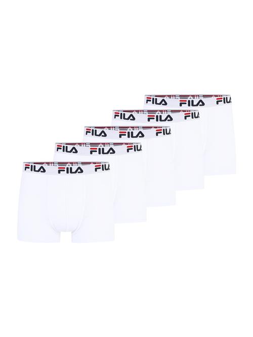 FILA Boksershorts  lysegrå / rød / sort / hvid