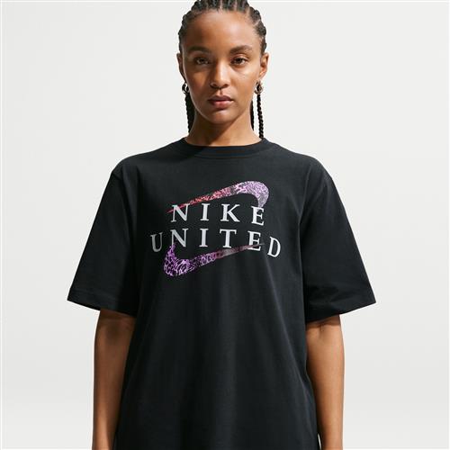 Nike United Fodbold-T-Shirt til kvinder - sort