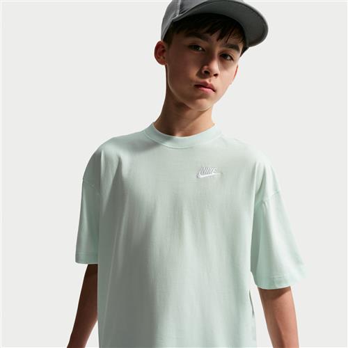 Oversized Nike -T-shirt til større børn - grøn