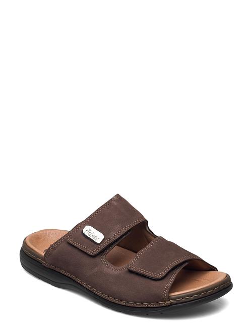 Rieker | Rieker Mens Sandals 25590-25 Brown | 41