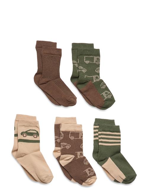 Minymo | Sock W. Pattern (5-Pack) | 31\34