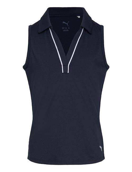 PUMA Golf | Girls Cloudspun Piped Sl Polo | 128
