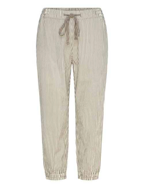 Kaffe | Kanaya Striped Capri Pants | 34