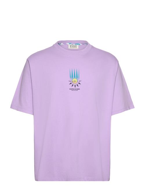 Scotch & Soda | Loose Fit Front Chest Artwork T-Shirt | XL