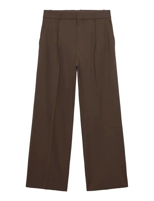 Mango | Low-Rise Wide Leg Trousers | 38